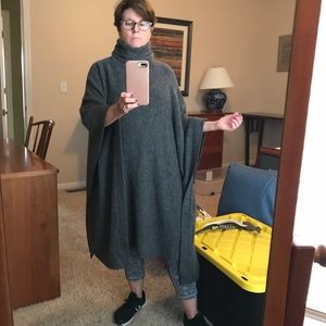 Neiman Marcus cashmere poncho